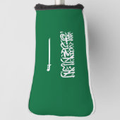 Saudi-Arabien-Flagge Golf Headcover (Rotieren 90)