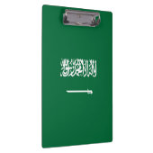 Saudi-Arabien-Flagge Klemmbrett (Rechts)