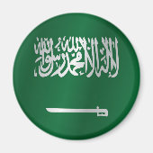 Saudi-Arabien-Flagge Magnet (Vorne)