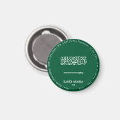 Saudi-Arabien-Flagge-Magnet Magnet (Vorderseite/Rückseite)