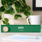 Saudi-Arabien-Flagge Namensplakette