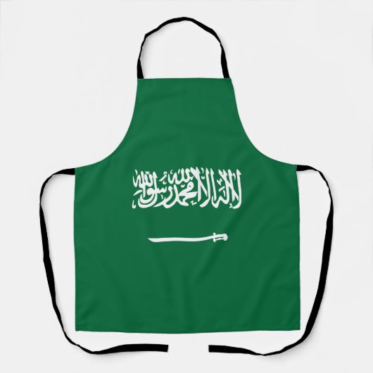 Saudi-Arabien-Flagge Schürze (Vorderseite)
