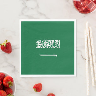 Saudi-Arabien-Flagge Serviette