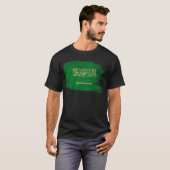 Saudi-Arabien Flagge T-Shirt (Vorne ganz)
