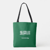 Saudi-Arabien-Flagge Tasche (Rückseite)