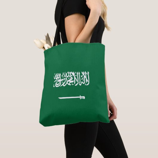 Saudi-Arabien-Flagge Tasche (Von Nahem)