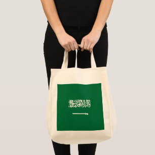 Saudi-Arabien-Flagge Tragetasche