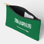 Saudi-Arabien-Flagge Zubehörtasche (Offen)