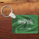 Saudi-Arabien Flaggen-Schlüsselanhänger Schlüsselanhänger (Rückseite)