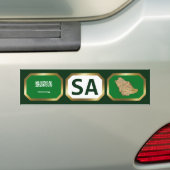 Saudi-Arabien Flaggenplan-Autoaufkleber Autoaufkleber (Auf Auto)