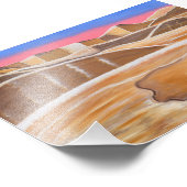 Saudi-Arabien-Foto Fotodruck (Ecke)