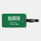 Saudi-Arabien Gepäckanhänger, patriotische saudisc Gepäckanhänger (Rückseite horizontal)
