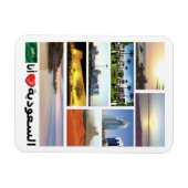 Saudi-Arabien - I Liebe - Magnet (Horizontal)
