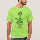 Saudi-Arabien Ikone سيفينونخلة T-Shirt (Vorderseite)