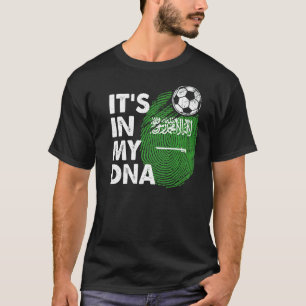 Saudi-Arabien in meinem DNA-Saudi-Arabien-Flaggent T-Shirt