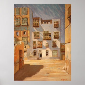 Saudi-Arabien Jeddah Altstadt 20 Poster