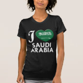 Saudi-Arabien Liebe W T-Shirt (Vorderseite)