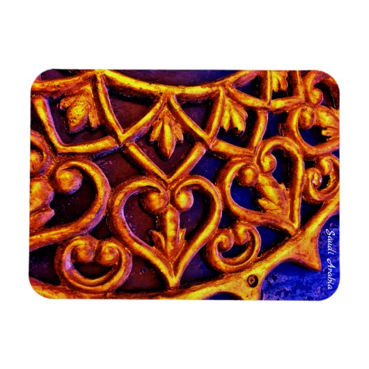 Saudi-Arabien Magnet (Horizontal)