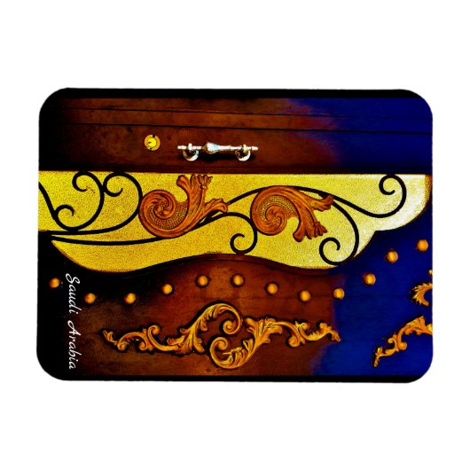 Saudi-Arabien Magnet (Horizontal)