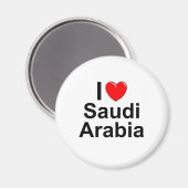 Saudi-Arabien Magnet (Vorderseite/Rückseite)