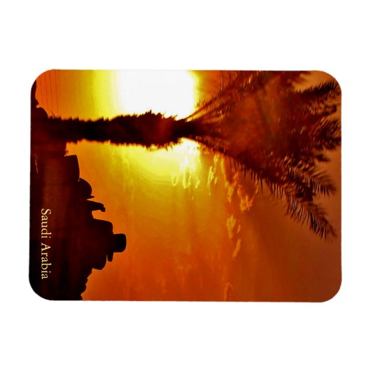 Saudi-Arabien Magnet (Horizontal)