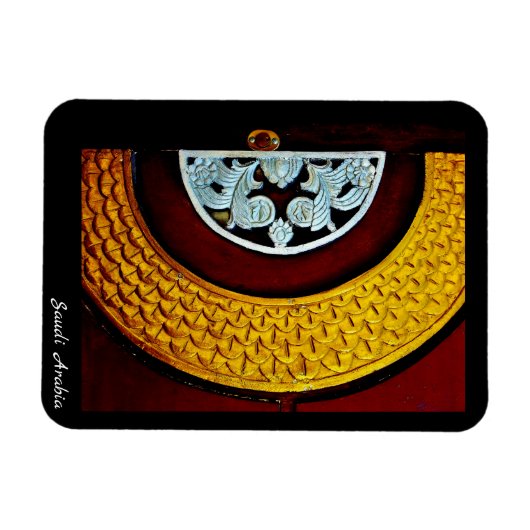 Saudi-Arabien Magnet (Horizontal)