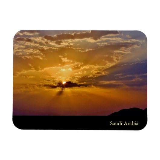 Saudi-Arabien Magnet (Horizontal)