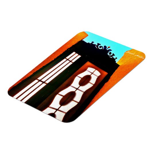 Saudi-Arabien Magnet (Linke Seite)