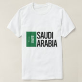 Saudi-Arabien Minimal Design Kollektion T-Shirt (Design vorne)