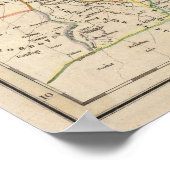 Saudi-Arabien Poster (Ecke)