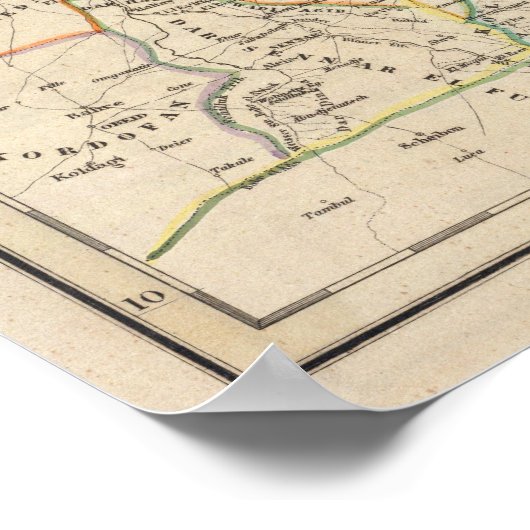 Saudi-Arabien Poster (Ecke)