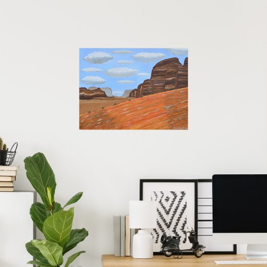 Saudi-Arabien Poster (Heimbüro)