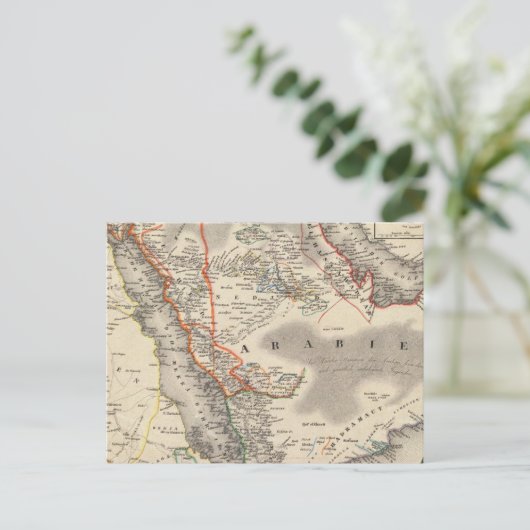 Saudi-Arabien Postkarte (Stehend Vorderseite)