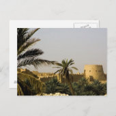 Saudi-Arabien, Riad, Al-Diriya-Altstadt von Saud Postkarte (Vorne/Hinten)