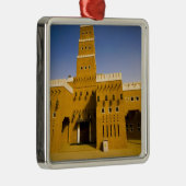 Saudi-Arabien, Riad, Moschee von Al Diriya Silbernes Ornament (Rechts)