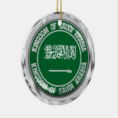 Saudi-Arabien-Runde Keramik Ornament (Rechts)