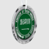 Saudi-Arabien-Runde Ornament (Vorderseite)