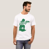 Saudi-Arabien-Siegel T-Shirt (Vorne ganz)