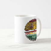 Saudi-Arabien Spanisch Spanien Baum Kaffeetasse (VorderseiteRechts)