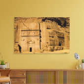 Saudi-Arabien, Standort Madain Saleh, uralt 3 Leinwanddruck (Insitu (Wohnzimmer))