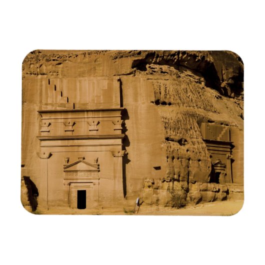 Saudi-Arabien, Standort Madain Saleh, uralt 3 Magnet (Horizontal)