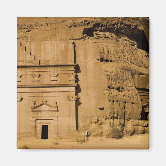 Saudi-Arabien, Standort Madain Saleh, uralt 3 Magnet (Vorne)