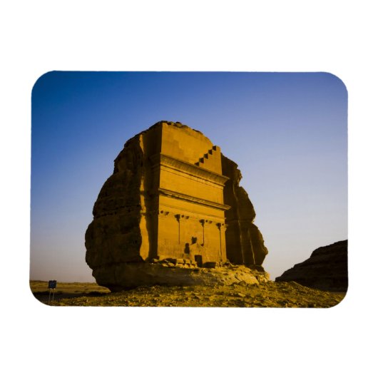 Saudi-Arabien, Standort Madain Saleh, uralt 4 Magnet (Horizontal)