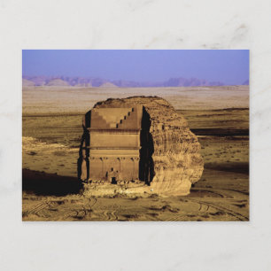 Saudi-Arabien, Standort Madain Saleh, uralt Postkarte