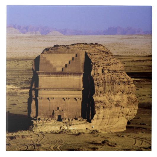 Saudi-Arabien, Standort von Madain Saleh, alt Fliese (Vorderseite)