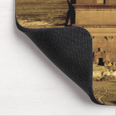 Saudi-Arabien, Standort von Madain Saleh, alt Mousepad (Ecke)