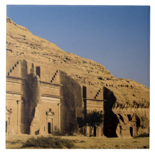 Saudi-Arabien, Standort von Madain Saleh, alte 2 Fliese