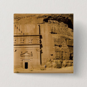 Saudi-Arabien, Standort von Madain Saleh, antik 3 Button