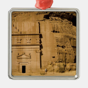 Saudi-Arabien, Standort von Madain Saleh, antik 3 Silbernes Ornament