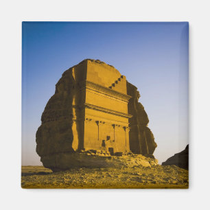 Saudi-Arabien, Standort von Madain Saleh, antik 4 Magnet